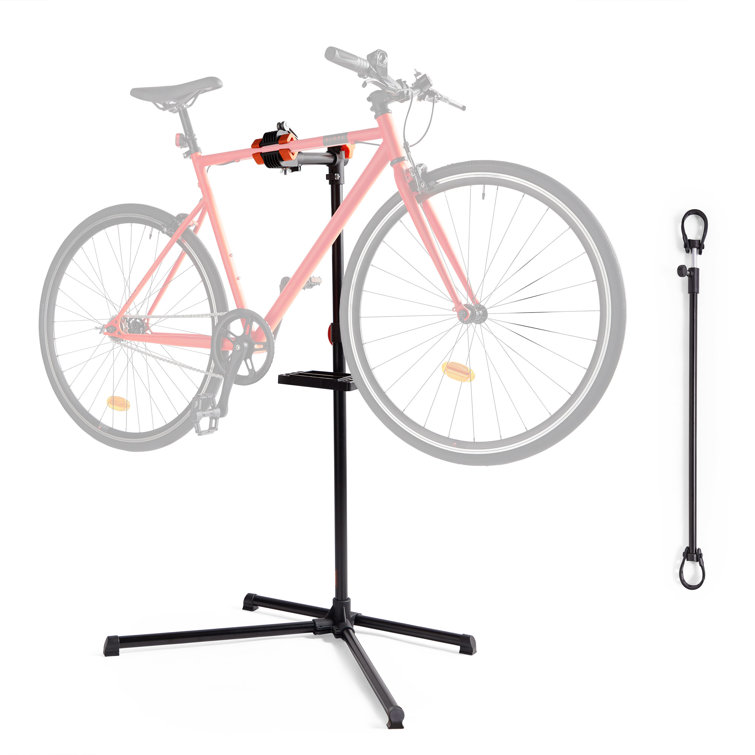 VonHaus Steel Freestanding Adjustable Bike Rack Wayfair.co.uk